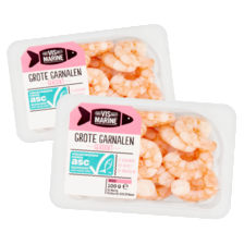 Vis Marine grote garnalen